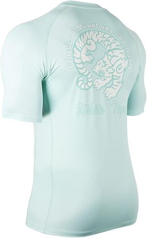 قمصان السباحة ADOREISM بأكمام قصيرة للرجال سريعة الجفاف بعامل حماية من أشعة الشمس 50+ للحماية من الشمس للرجال in Kuwait