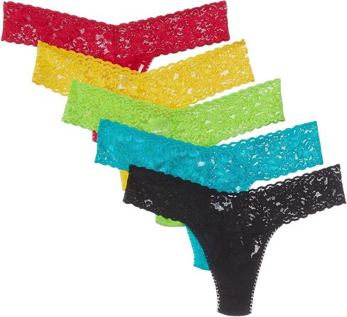 hanky panky Women's Signature Lace Petite Thong 5-Pack in Saudi Arabia