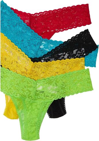 hanky panky Women's Signature Lace Petite Thong 5-Pack in Saudi Arabia