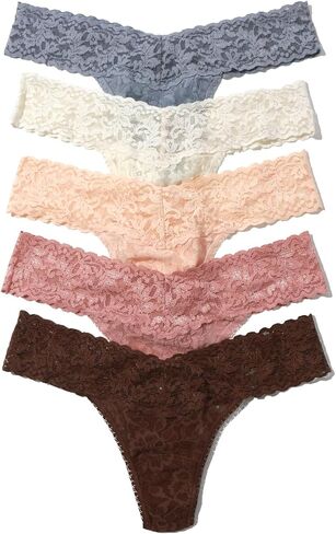 hanky panky Women's Signature Lace Petite Thong 5-Pack in Saudi Arabia