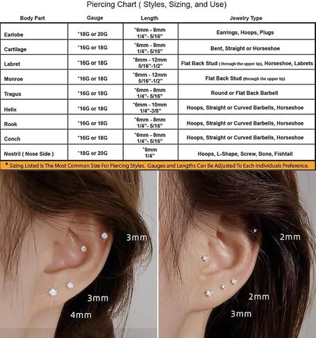 20g/18g/16g G23 Titanium Flat Back Earrings Stud Threadless Helix Tragus Labret Cartilage Lip Medusa Conch Piercing Jewelry Nose Rings Studs for Women Men Hypoallergenic in Saudi Arabia