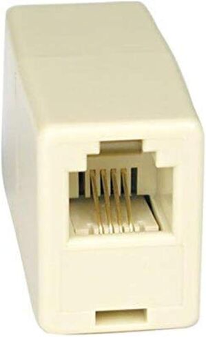 Tripp Lite RJ11 Modular Coupler, Straight-Through Inline Coupler (F/F) (P420-001) in Saudi Arabia