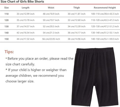 Girls Bike Shorts Athletic Dance Shorts Leggings for Under Dress, 3 Pack Safe Active Shorts Underwear in Saudi Arabia