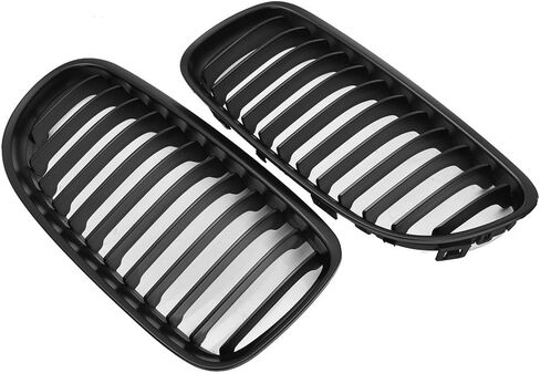 Matte Black Front Kidney Grille Grill Compatible with 2009-2011 BMW E90 E91 323i 325i 328i 330i 335i LCI in Saudi Arabia