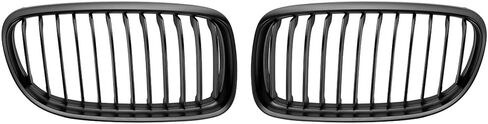 Matte Black Front Kidney Grille Grill Compatible with 2009-2011 BMW E90 E91 323i 325i 328i 330i 335i LCI in Saudi Arabia