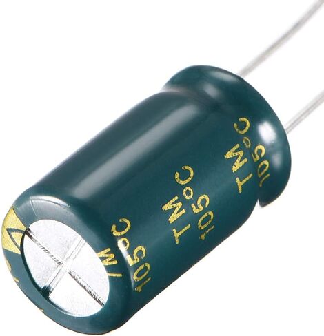 uxcell Aluminum Radial Electrolytic Capacitor Low ESR Green with 1000UF 16V 105 Celsius Life 3000H 10 x 17 mm High Ripple Current,Low Impedance 15pcs in Saudi Arabia