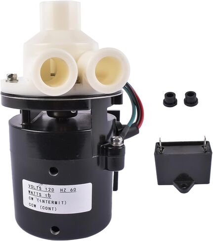 PA0613 Ice Machine Pump Motor Assembly Replacement for Hoshizaki KM-320MAH KM-320MWH KM-500MAE KM-500MAF #S-0613 HS-0176 321444A01 321444A02 Ice Machine Water Pump Vahaha in Saudi Arabia