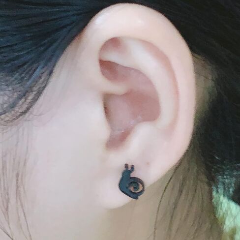 Cute Snails Small Stud Earrings for Girls Teen Women Stainless Steel Hypoallergenic Lovey Animals Tiny Cartilage Pierced Engagement Jewelry Fashion Gifts for Daughter Niece Birthday Christmas in Kuwait