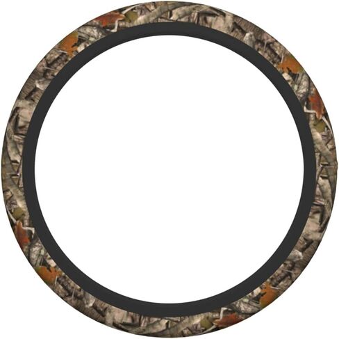 Cow Print Universal 15 Inch Steering Wheel Covers Non Slip Neoprene Car Wrap Cover for Adults in Saudi Arabia