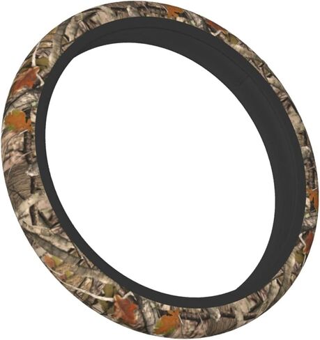 Cow Print Universal 15 Inch Steering Wheel Covers Non Slip Neoprene Car Wrap Cover for Adults in Saudi Arabia