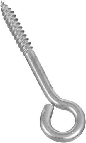 National Hardware N220-772 2151BC Lag Screw Eye in Stainless Steel,1/4" x 3-3/4" in Saudi Arabia