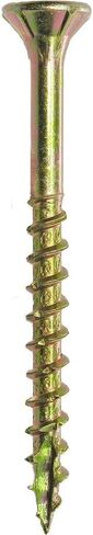 Grip-Rite 2GCS5 #8 x 2" Star Drive Gold Construction Wood Screw, 5lb Box in Saudi Arabia