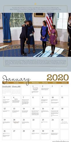 2024 African American Monthly Wall Calendar, Shades of Color: The Obama Years, Highlighting Black Culture Through Beautiful Art, 12 by 12 Inches (24OB) in Saudi Arabia