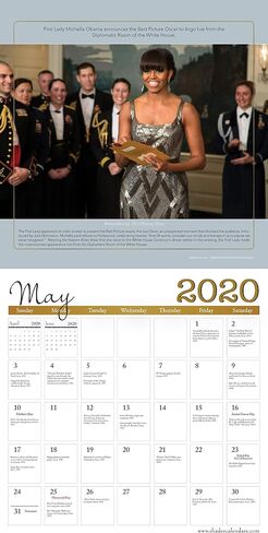 2024 African American Monthly Wall Calendar, Shades of Color: The Obama Years, Highlighting Black Culture Through Beautiful Art, 12 by 12 Inches (24OB) in Saudi Arabia
