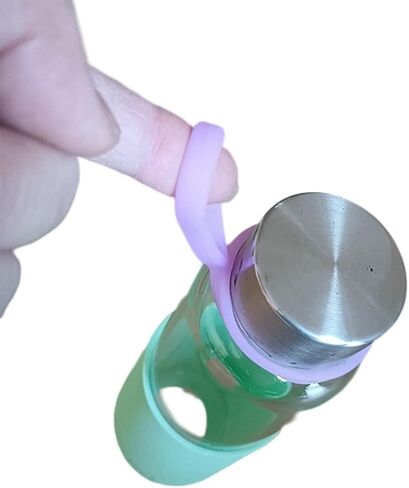 Universal Mug Carrying Adapter Silicone Rope Lanyard Easy and Convenient Durable Simple Rubber Bottle Holder for Insulated Water Bottles, Tumblers, Pint, or Jug in Saudi Arabia