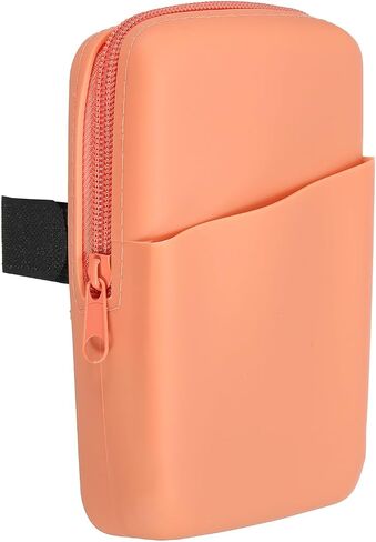 PATIKIL 20/30/40oz Silicone Water Bottle Pouch, Waterproof Drinking Tumbler Pouch with Pocket and Hook-and-Loop Strap for Gym Outdoor Sports, Purple in Saudi Arabia