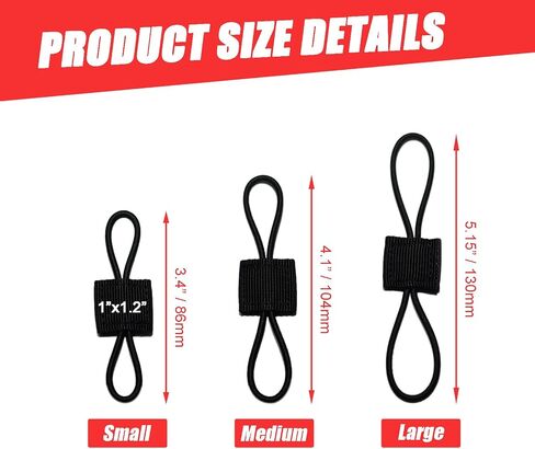 14 Pack Tactical Gear Molle Attachments for Backpack, Vest, Bag, Pouch, EDC, Webbing Binding Accessories - Black in Saudi Arabia