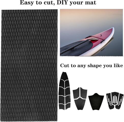 MYOYAY أرضيات القارب EVA رغوة 86.6 × 23.6 بوصة، 5 مم سميكة ذاتية اللصق قارب التزيين السجاد البحري، ورقة أرضية قارب سطح البحر، لقارب الصيد RV حمام السباحة عربة الغولف كاياك يخت in Kuwait