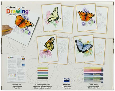 Royal and Langnickel Drawing Made Easy 4 Butterfly Projects Set in Saudi Arabia