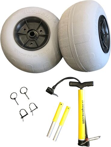 Suspenz Kayak Cart Balloon Sand Wheel Conversion Kit in Saudi Arabia