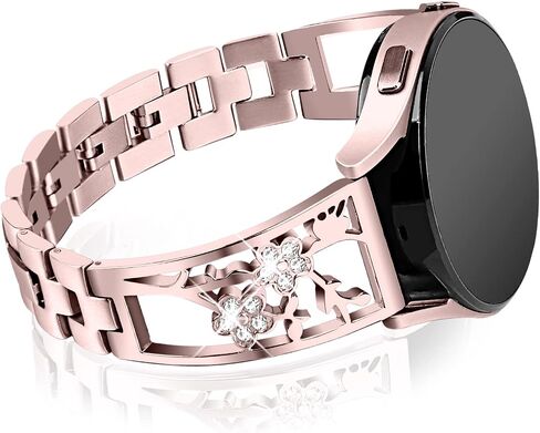 أساور ساعة JOYOZY 20 مم متوافقة مع ساعة Galaxy Watch 6/5 40 مم 44 مم/ساعة 4 40 مم 44 مم/ساعة 6 كلاسيكية 43 مم 47 مم/كلاسيك 4 42 مم 46 مم/ساعة Galaxy Watch 5 pro 45 مم/Active2، أساور من الفولاذ المقاوم للصدأ in Kuwait