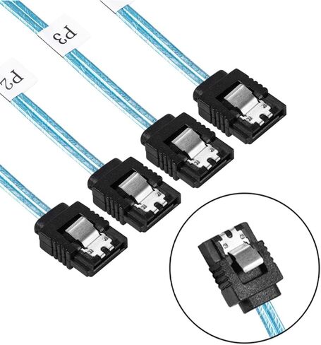 SATA إلى SATA 4X4 4SATA-4SATA ​​كابل القرص الصلب لخادم القرص الصلب (0.5 متر) in Kuwait