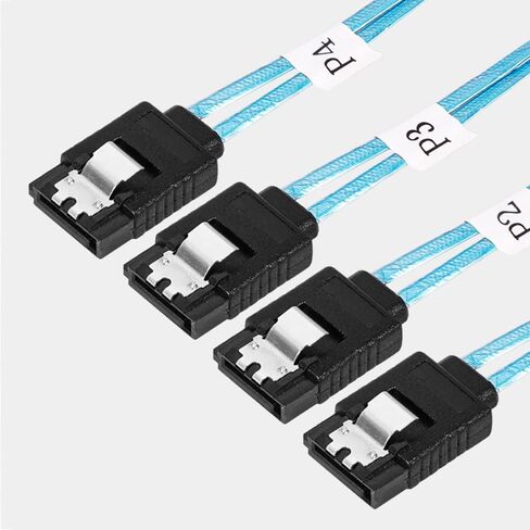 SATA إلى SATA 4X4 4SATA-4SATA ​​كابل القرص الصلب لخادم القرص الصلب (0.5 متر) in Kuwait
