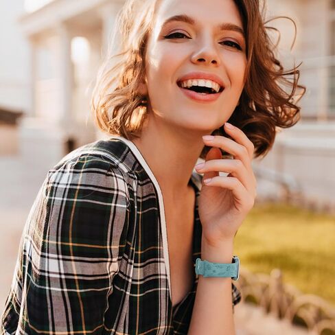 6 عبوات من الأربطة المنقوشة بالزهور متوافقة مع سوار ساعة Apple 40 مم 41 مم 38 مم 42 مم 44 مم 45 مم 49 مم للنساء، حزام رياضي على شكل فراشة عباد الشمس من السيليكون لسلسلة iWatch Band Series Ultra SE 9 8 7 6 5 4 3 2 1 in Kuwait