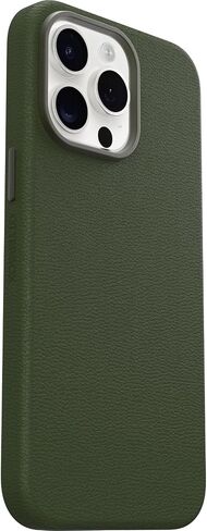 OtterBox iPhone 15 Pro Max Symmetry Series Cactus Leather for MagSafe - Rich Adobe (Brown), Snaps to MagSafe, Ultra-Sleek, Raised Edges Protect Camera & Screen in Saudi Arabia
