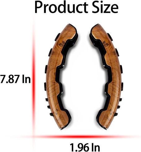 مقابض عجلة القيادة المضادة للانزلاق من ألياف الكربون، غطاء معزز، حامي مقبض قيادة السيارة، ملحقات داخلية للسيارات عالمية للنساء والرجال، مناسبة لمعظم الموديلات in Kuwait