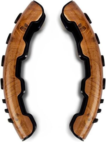 مقابض عجلة القيادة المضادة للانزلاق من ألياف الكربون، غطاء معزز، حامي مقبض قيادة السيارة، ملحقات داخلية للسيارات عالمية للنساء والرجال، مناسبة لمعظم الموديلات in Kuwait