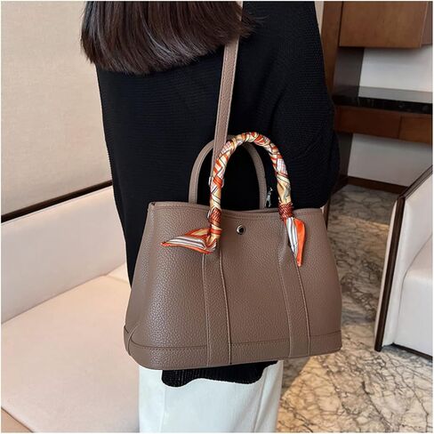 Luxury Shoulder Bag for Women, Top Handle Leather Tote Bag, Designer Fashion Crossbody Bag, Satchel Purse in Saudi Arabia