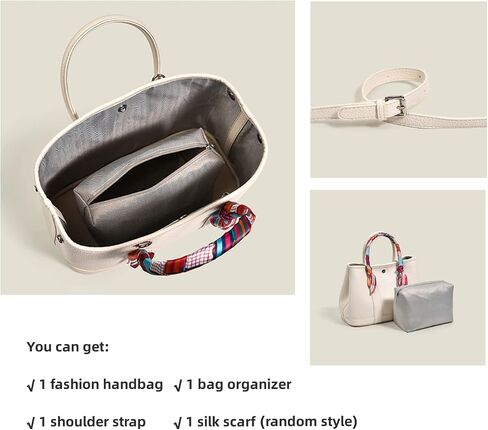 Luxury Shoulder Bag for Women, Top Handle Leather Tote Bag, Designer Fashion Crossbody Bag, Satchel Purse in Saudi Arabia