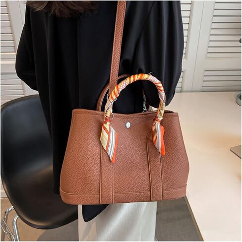 Luxury Shoulder Bag for Women, Top Handle Leather Tote Bag, Designer Fashion Crossbody Bag, Satchel Purse in Saudi Arabia