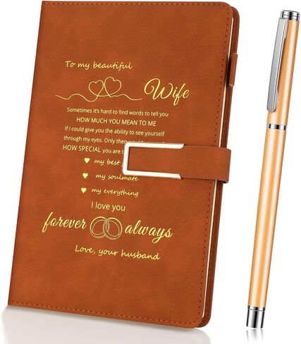 Valentines Gift to My Wife from Husband Appreciation Journal Notebook for My Wife with Appreciation Quotes Notebook Gifts for Wedding Birthday Ceremony Anniversary in Saudi Arabia