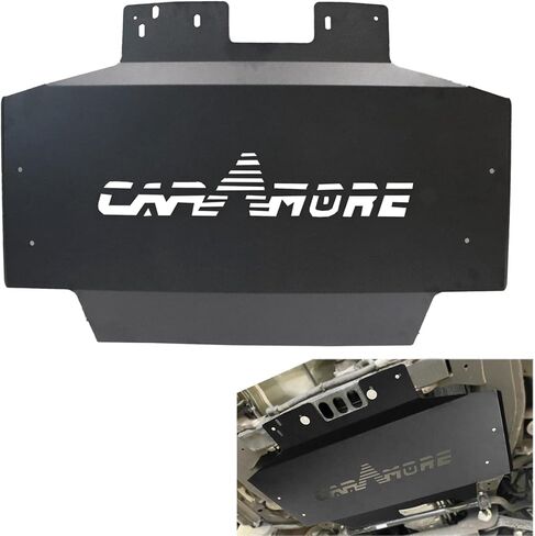 درع مضاد للسرقة للمحول الحفاز من سيلفرادو - استبدال حامي المحول الحفاز من الألومنيوم لـ 2019 2020 2021 2022 2023 شيفروليه سيلفرادو جي إم سي سييرا 1500 5.3L 6.2L in Kuwait