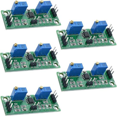 5 pcs LM358 Weak Signal Amplifier Module Two-Stage Operational Amplifier Module DC 3.5-24V 1000 Times gain Single Power Signal Collector in Saudi Arabia