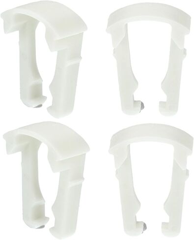 ACROPIX Fuel Line Retaining Clip Wire Routing Clips Fit for Chevrolet Silverado 1500 - Pack of 4 White in Saudi Arabia