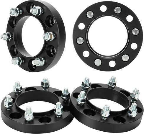 1.25'' 6x5.5 Hubcentric Wheel Adapters Fit for Toyota 4Runner 1996-2022, FJ Cruiser 2007-2014, Tacoma 2002-2022, Wheel Spacers with M12x1.5 Studs Fit for Lexus GX460 2010-2022, GX470 2003-2009 in Saudi Arabia