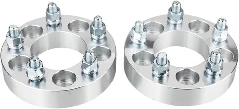 AutoForever 2PCS 1.25" Wheel Spacers 5x108 to 5x114.3 Wheel Spacer Adapters 5X4.25 to 5X4.5 5lug Compatible with Ford Taurus FocusJaguar XK XKRLincoln MKZVolvo S60(12x1.5 Studs 73.1mm Bore) in Saudi Arabia