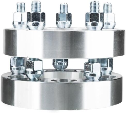 AutoForever 2PCS 1.25" Wheel Spacers 5x108 to 5x114.3 Wheel Spacer Adapters 5X4.25 to 5X4.5 5lug Compatible with Ford Taurus FocusJaguar XK XKRLincoln MKZVolvo S60(12x1.5 Studs 73.1mm Bore) in Saudi Arabia