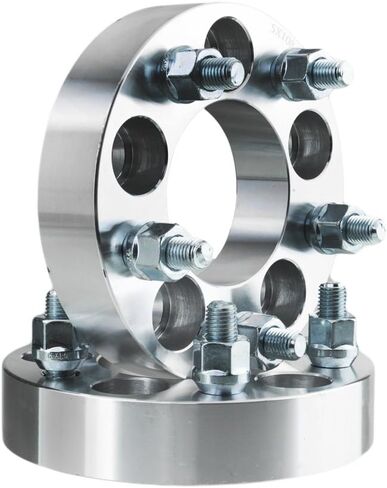 AutoForever 2PCS 1.25" Wheel Spacers 5x108 to 5x114.3 Wheel Spacer Adapters 5X4.25 to 5X4.5 5lug Compatible with Ford Taurus FocusJaguar XK XKRLincoln MKZVolvo S60(12x1.5 Studs 73.1mm Bore) in Saudi Arabia