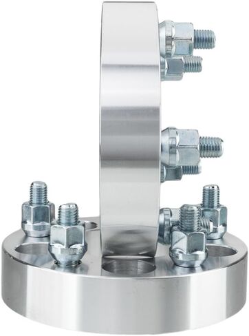 AutoForever 2PCS 1.25" Wheel Spacers 5x108 to 5x114.3 Wheel Spacer Adapters 5X4.25 to 5X4.5 5lug Compatible with Ford Taurus FocusJaguar XK XKRLincoln MKZVolvo S60(12x1.5 Studs 73.1mm Bore) in Saudi Arabia