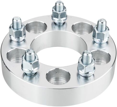 AutoForever 2PCS 1.25" Wheel Spacers 5x108 to 5x114.3 Wheel Spacer Adapters 5X4.25 to 5X4.5 5lug Compatible with Ford Taurus FocusJaguar XK XKRLincoln MKZVolvo S60(12x1.5 Studs 73.1mm Bore) in Saudi Arabia