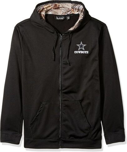 dunbrooke Men's Black/Realtree Camo Tampa Bay Buccaneers Decoy Tech Fleece Full-Zip Jacket in Kuwait