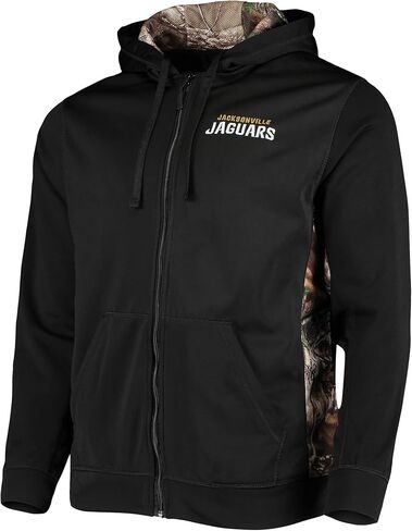dunbrooke Men's Black/Realtree Camo Tampa Bay Buccaneers Decoy Tech Fleece Full-Zip Jacket in Kuwait