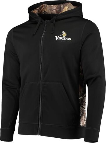 dunbrooke Men's Black/Realtree Camo Tampa Bay Buccaneers Decoy Tech Fleece Full-Zip Jacket in Kuwait