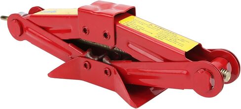 Scissor Jack, 0.5-2 Ton Capacity Professional Saving Strength Design Portable Scissor Lift Jack, Expandable Lift Height Range 3.14-17.3in Safe Stable Durable Car Jack for Trunk Tire Car Repair(1T) in Saudi Arabia