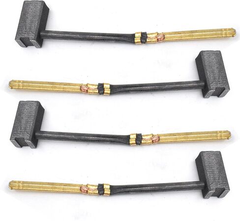 445861-03 445861-25 مجموعة فرش الكربون تناسب أدوات DEWALT الكهربائية DW402 DW421، 4 عبوات in Kuwait