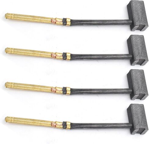 445861-03 445861-25 مجموعة فرش الكربون تناسب أدوات DEWALT الكهربائية DW402 DW421، 4 عبوات in Kuwait